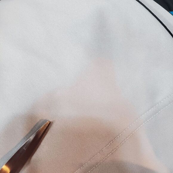 Nike Pants Mens Large Gray Baseball Softball Dri Fit Flat Front Swoosh Logo - Picture 2 of 11